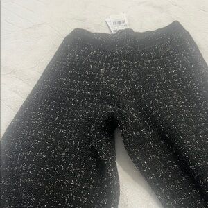 MNG Black and White Textured Sweater